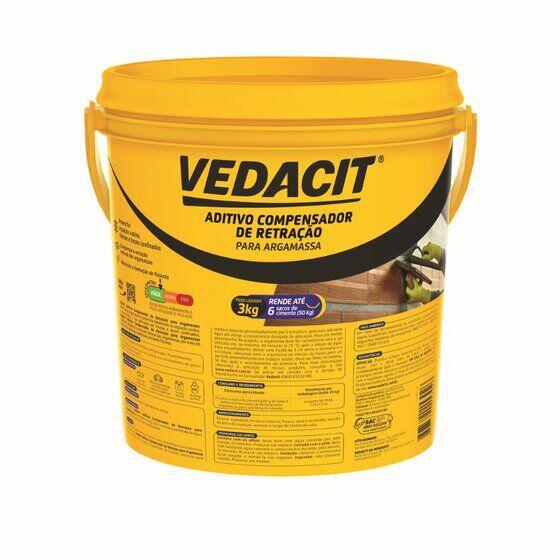 Aditivo Compensador de Retração 3kg Expansor Vedacit