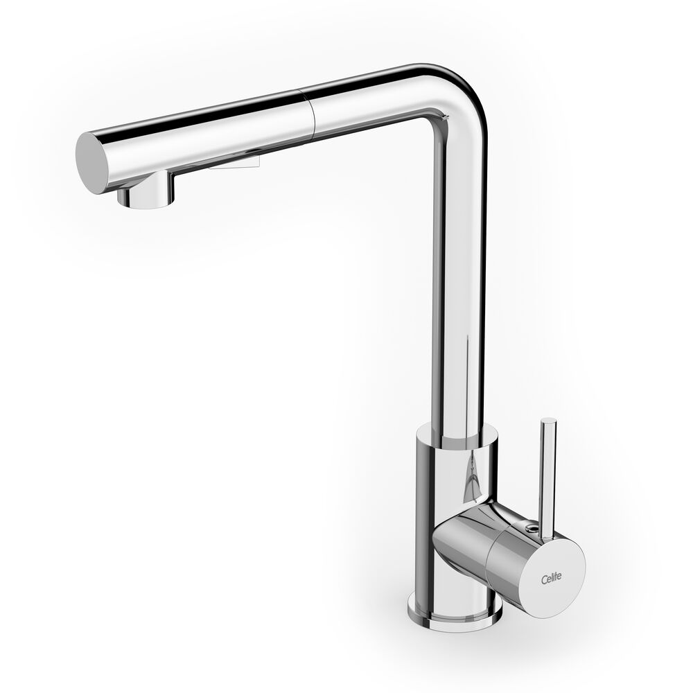 Misturador Monocomando de Mesa para Cozinha Mesa 1/4'' Medio Luxo Cromado 1/4 Volta Celite