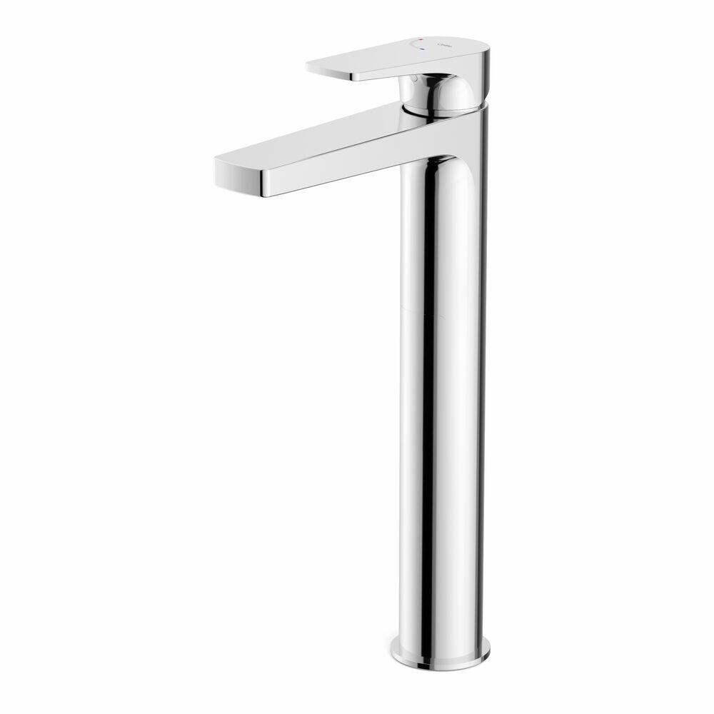 Misturador Monocomando para Lavatório Bica Alta 1/4'' Noronha Cromado 1/4 Volta Celite