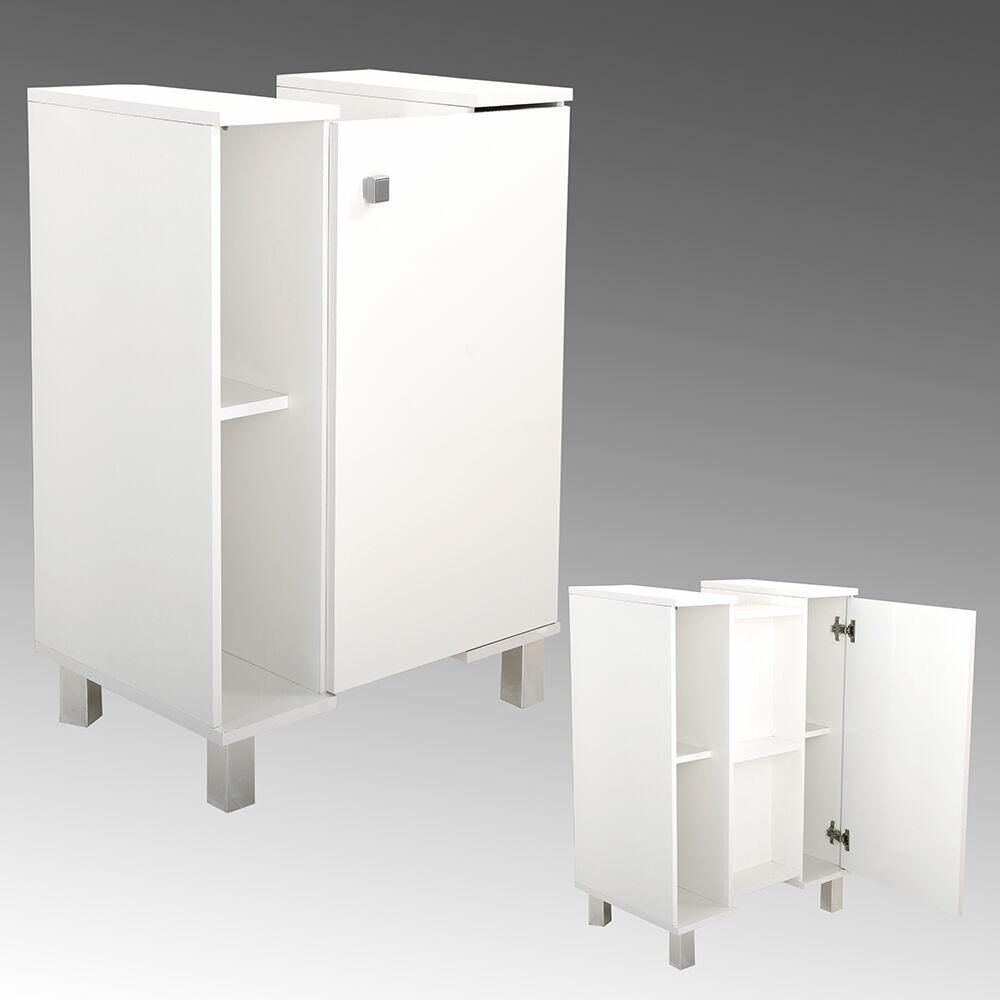 Gabinete para Banheiro MDP Athenas Branco Móveis Sander