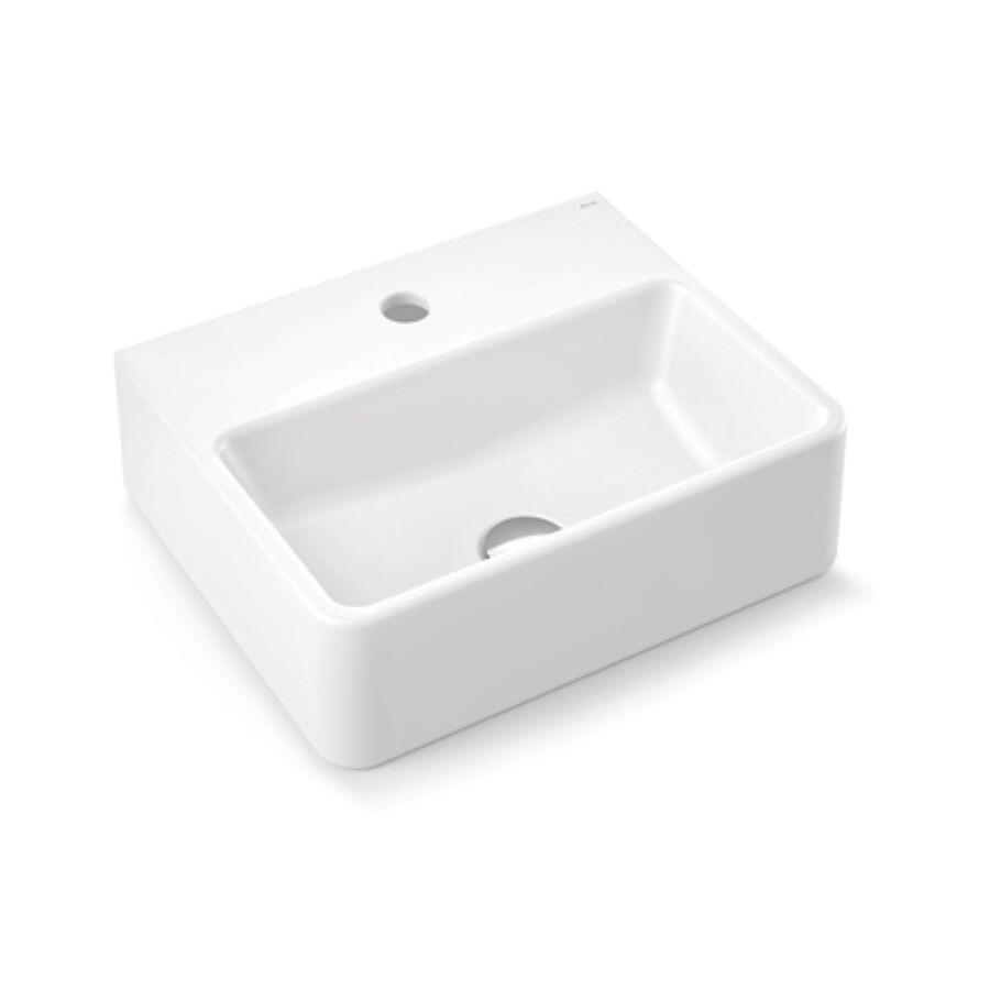 Cuba para Banheiro de Apoio Suspensa 40x33x12 Rt17 Branco Retangular Docol