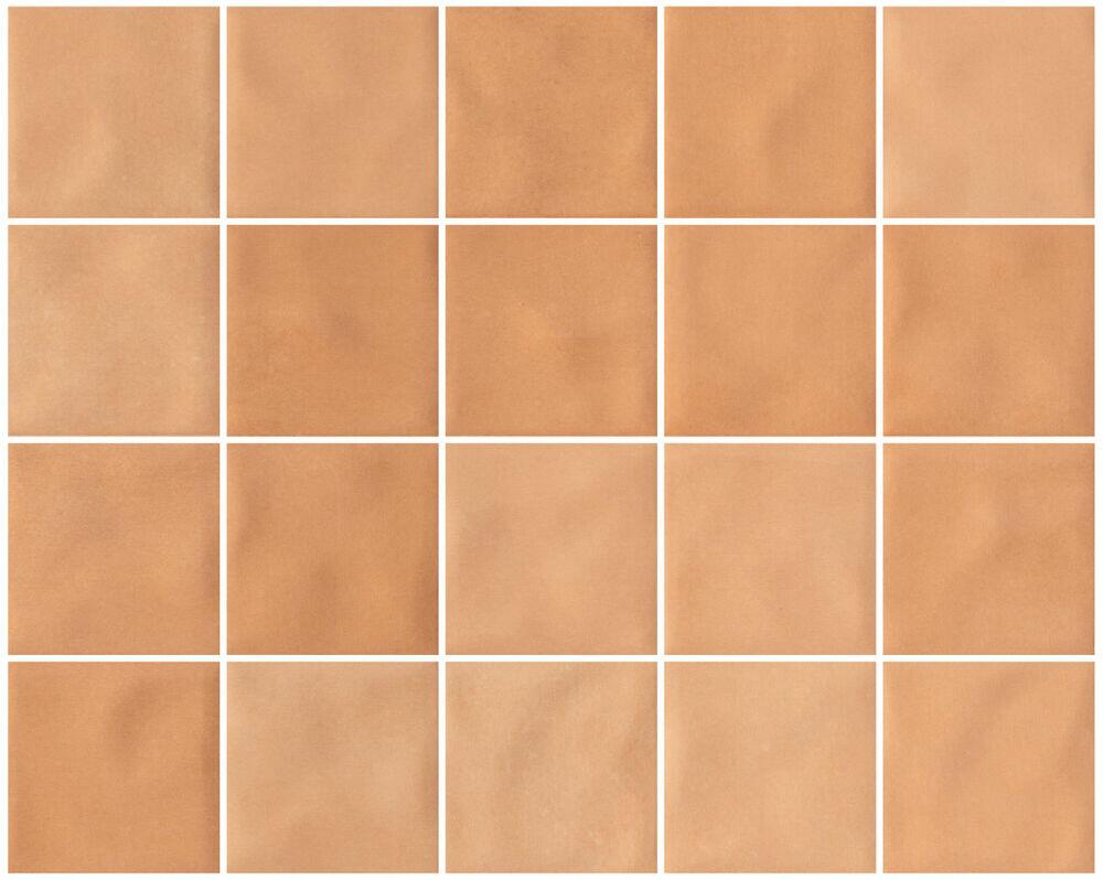 Piso Cerâmico Prisma Cotto Mesh Bold Brilhante 7,5x7,5 Eliane