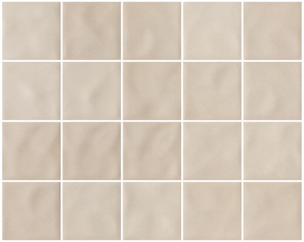 Piso Cerâmico Prisma Marfim Mesh Bold Brilhante 7,5x7,5 Eliane