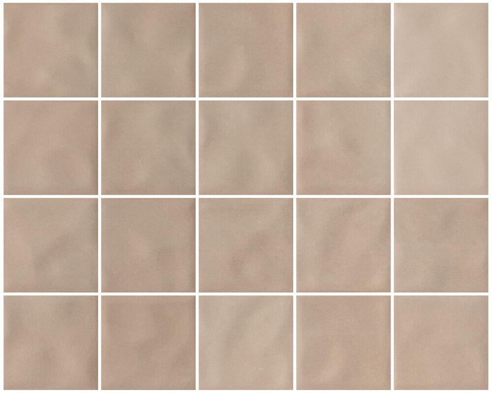 Piso Cerâmico Prisma Greige Mesh Bold Brilhante 7,5x7,5 Eliane