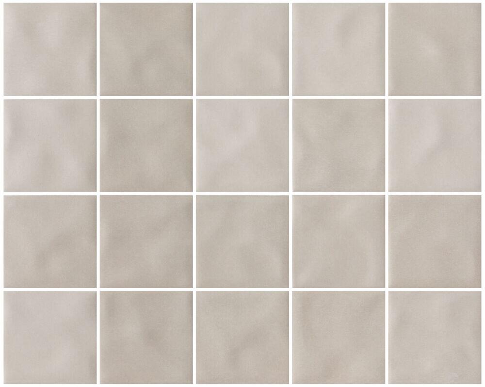 Piso Cerâmico Prisma Gris Mesh Bold Brilhante 7,5x7,5 Eliane