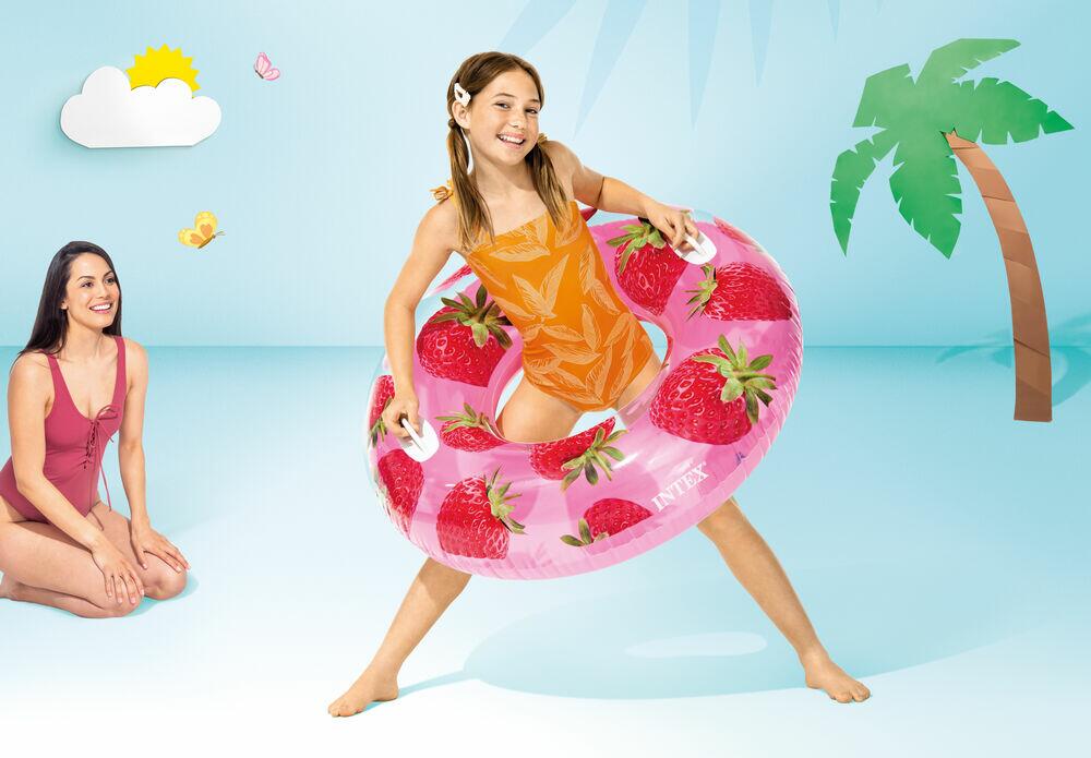 Boia Estampada Frutas Tropicais Intex
