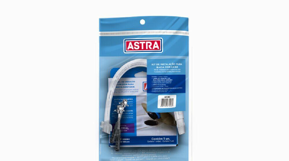 Kit Parafuso e Engate para Assento Sanitário Flex Astra