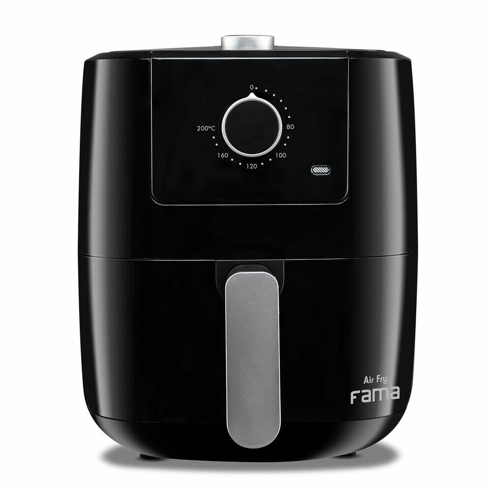 Fritadeira Air Fryer Fama FFR27P 3L Timer 1300W Preta Britânia