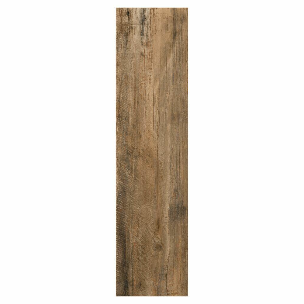 Porcelanato Demeter Brown Retificado Natural 29X117 Ceusa