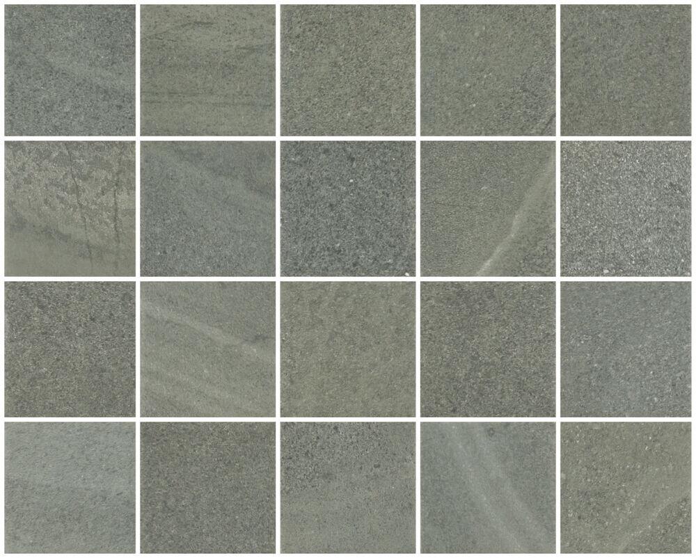 Piso Cerâmico Khali Agave Mesh Bold Externo 7,5x7,5 Eliane