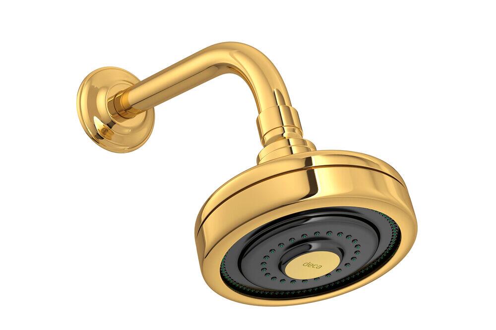 Chuveiro de Parede com Tubo Acqua Plus Standart Gold Deca