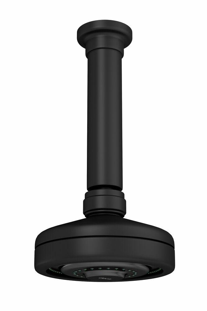 Chuveiro de Teto com Tubo Acqua Plus Black Matte Deca