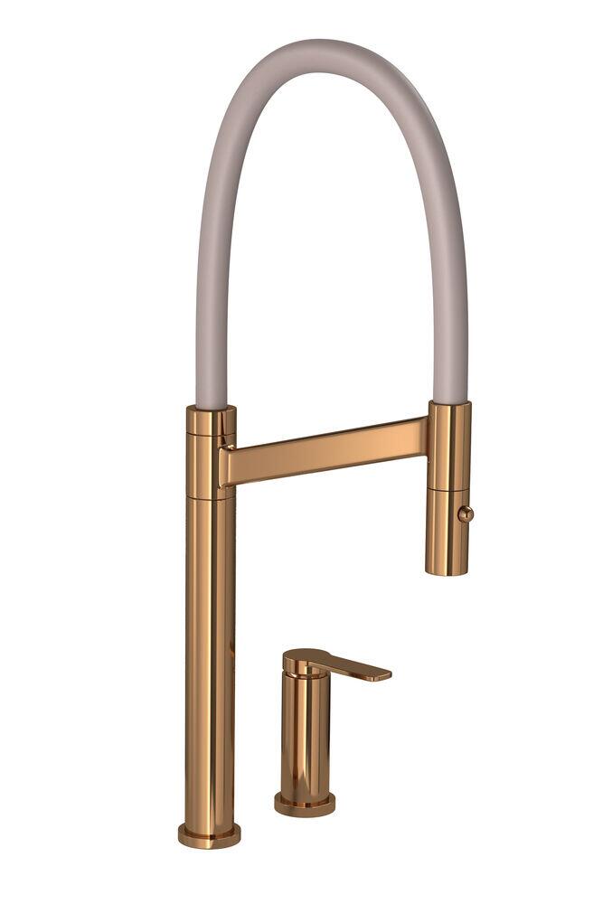 Misturador Monocomando de Mesa para Cozinha Colore Red Gold Deca
