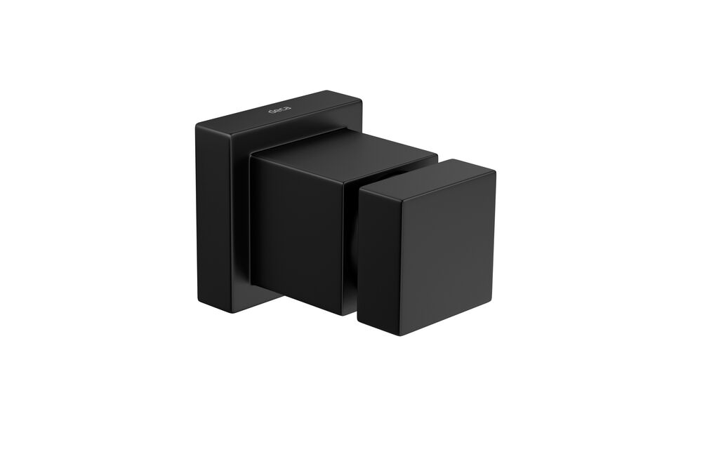 Acabamento para Registro Cubo Black Matte Deca