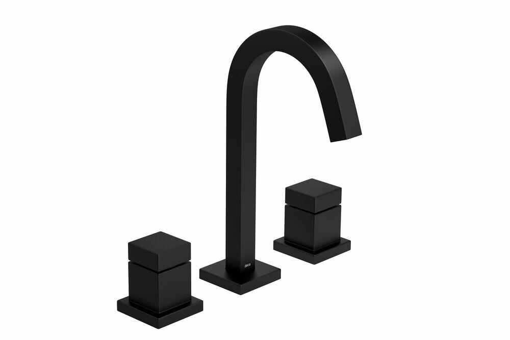 Misturador de Mesa DN15 Cubo Black Matte Deca
