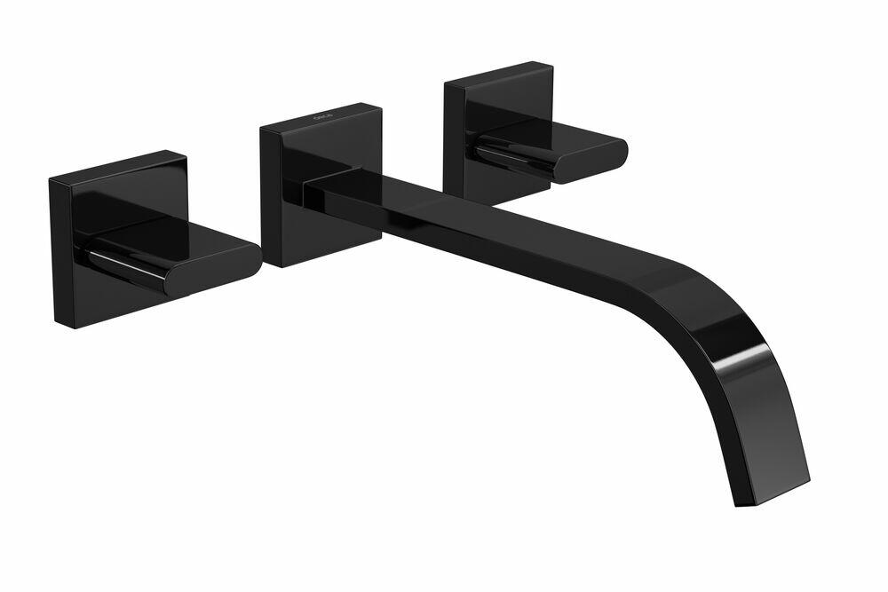 Misturador para Lavatório Parede Polo BL33 Black Noir Deca