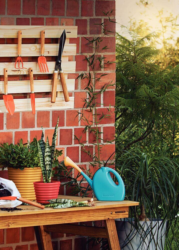 Kit Jardim Ferramentas para Preparar e Plantar 3 Peças Tramontina