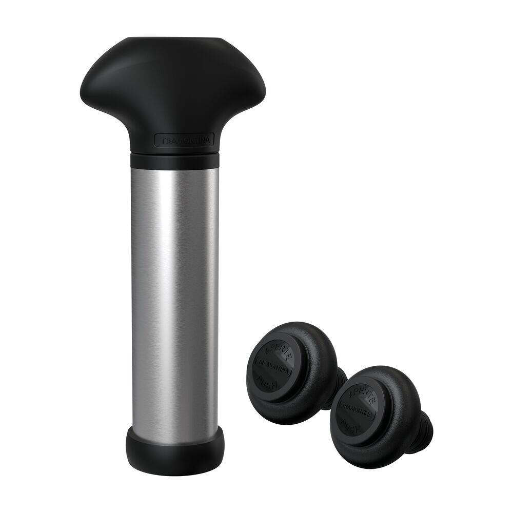 Bomba Vácuo P/vinho 3 Peças Harmoniza Inox Tramontina