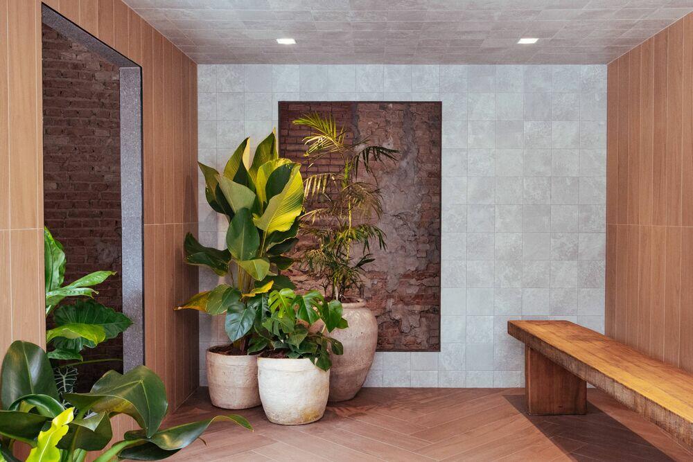 Porcelanato Capri Hijau Bold Mate 20x20 Eliane