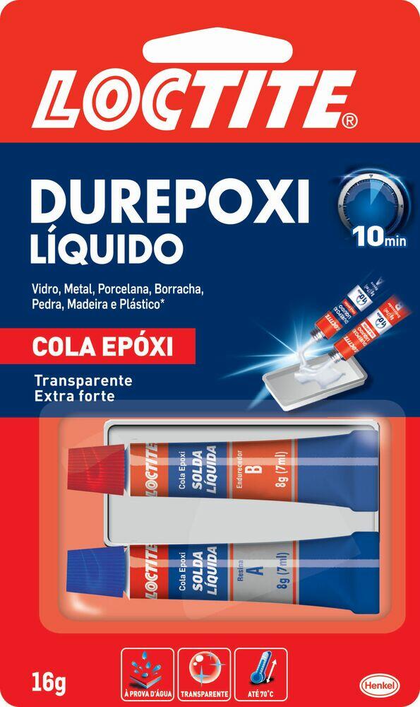 Adesivo 16gr Cola Epoxi Transparente Henkel