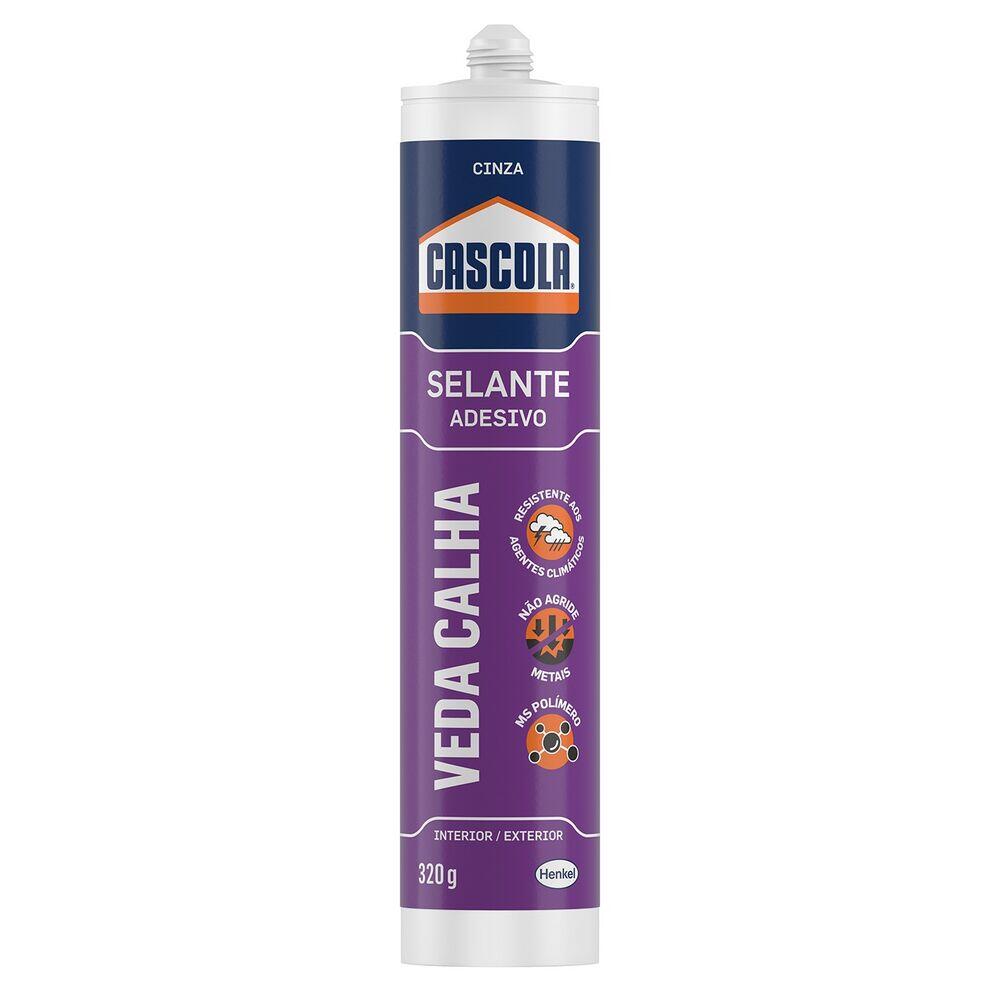 Selante Veda Calha Cinza 320gr Henkel