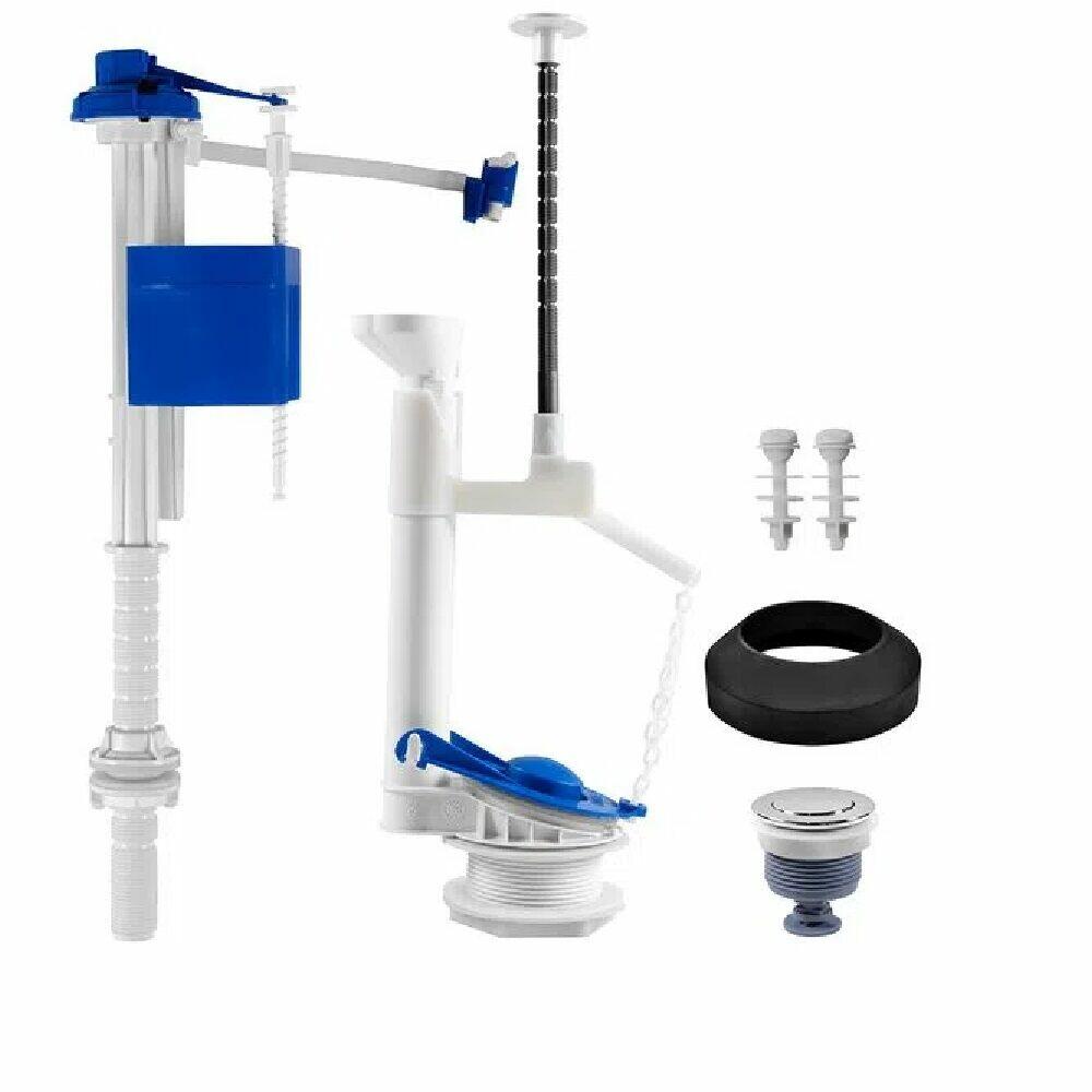 Kit Completo Duplo Acionamento Acio Branco Astra