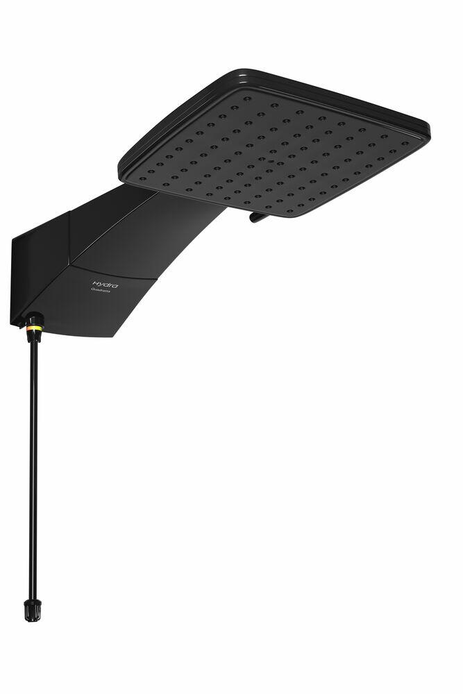 Chuveiro Elétrico Quadratta Preto Hydra