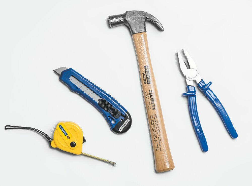 Kit Ferramentas 4 com Peças Colorido Tramontina
