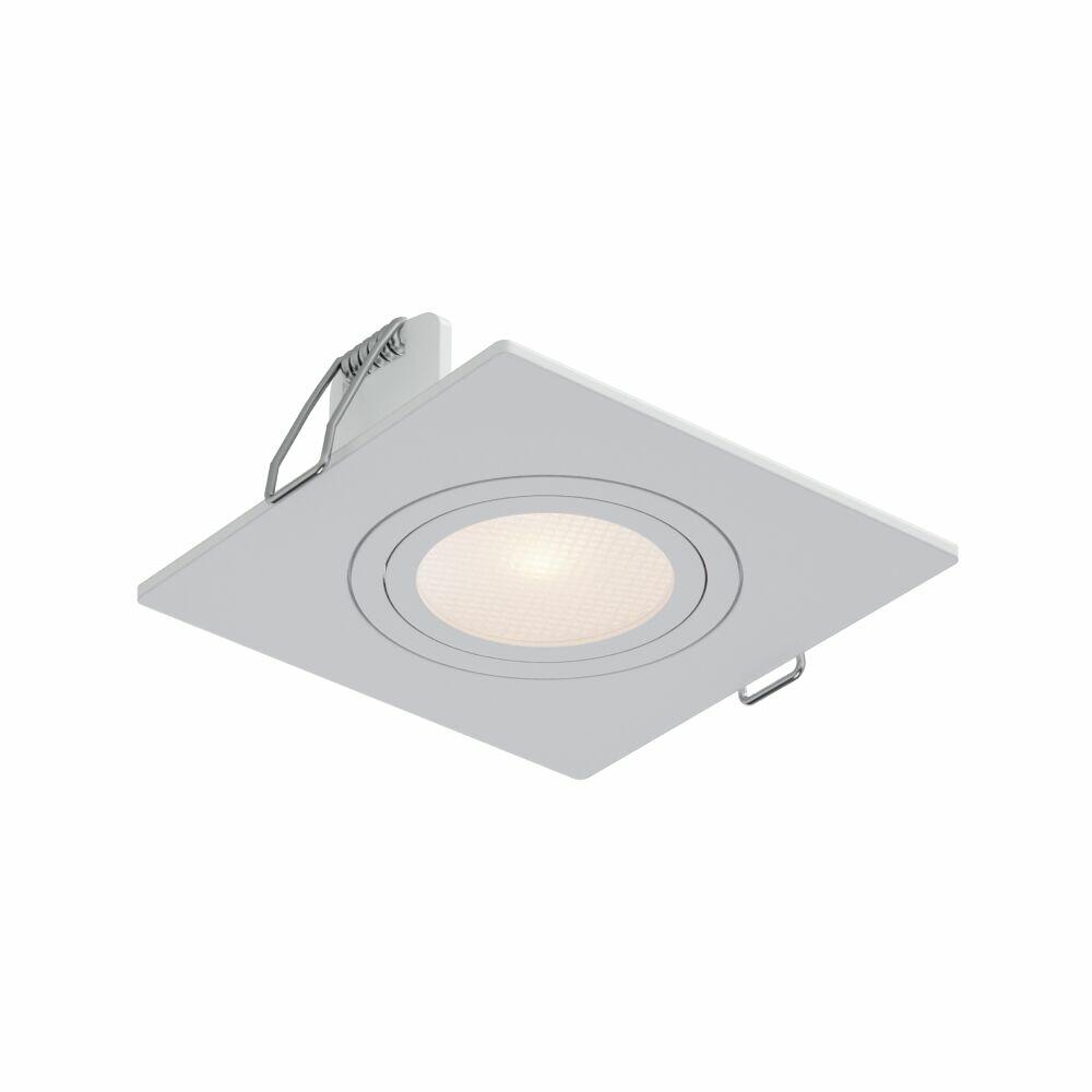 Spot Embutir Quadrado E27 Par30 Branco Play Bivolt Vitralux