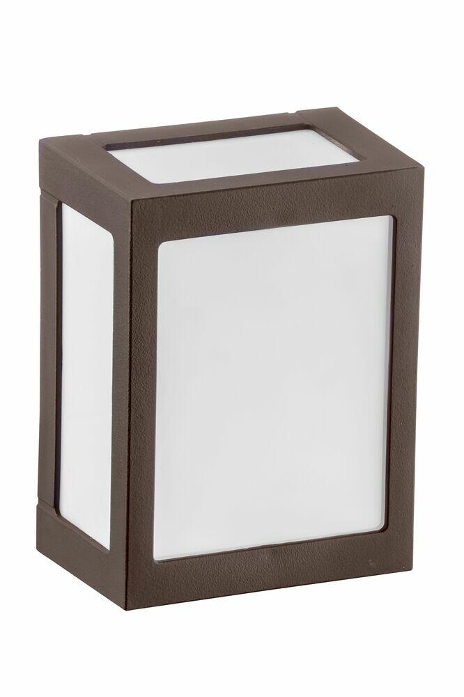Arandela Externa 1 Lâmpada E27 Onix Marrom Bivolt Dital