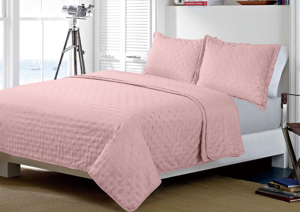 Jogo Colcha de Solteiro 160x240cm Dreams Rose Retangular Diagonal
