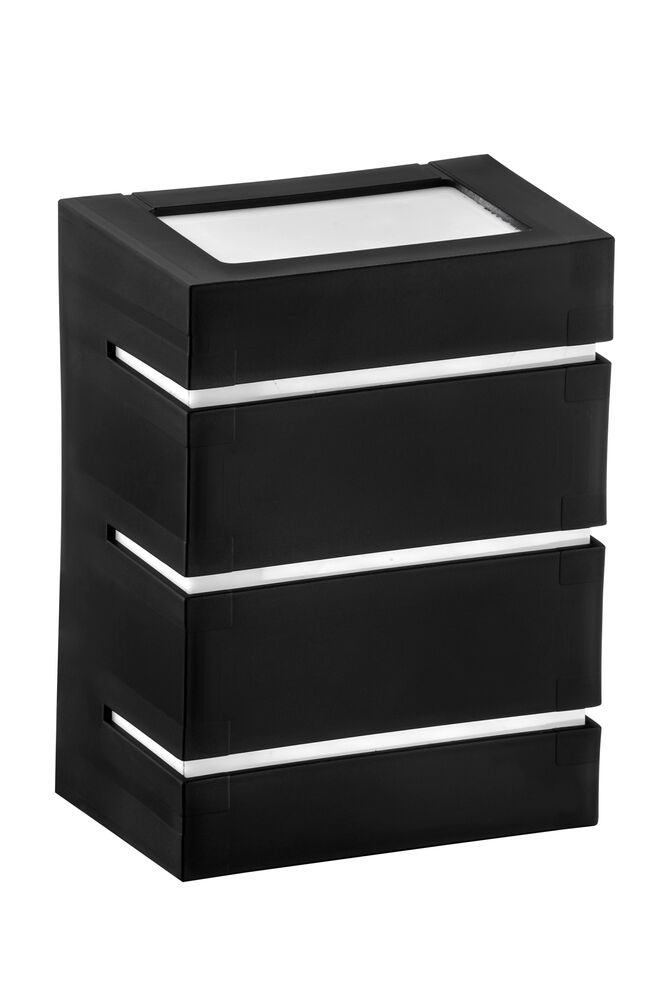 Arandela 1 Lâmpada E27 Onix Preto Bivolt Dital