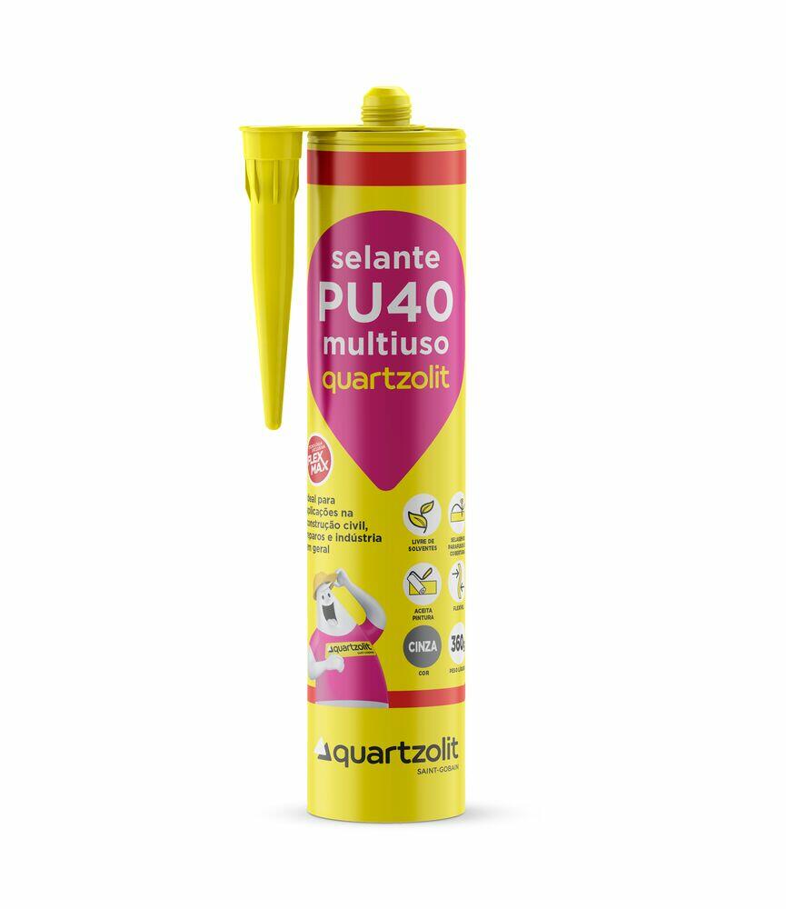 Selante Pu40 Bisnaga Cinza 360gr Quartzolit