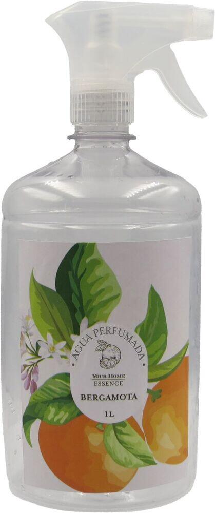 Água Perfumada Para Tecido Bergamota Transparente 1000ml Aromar Perfumes