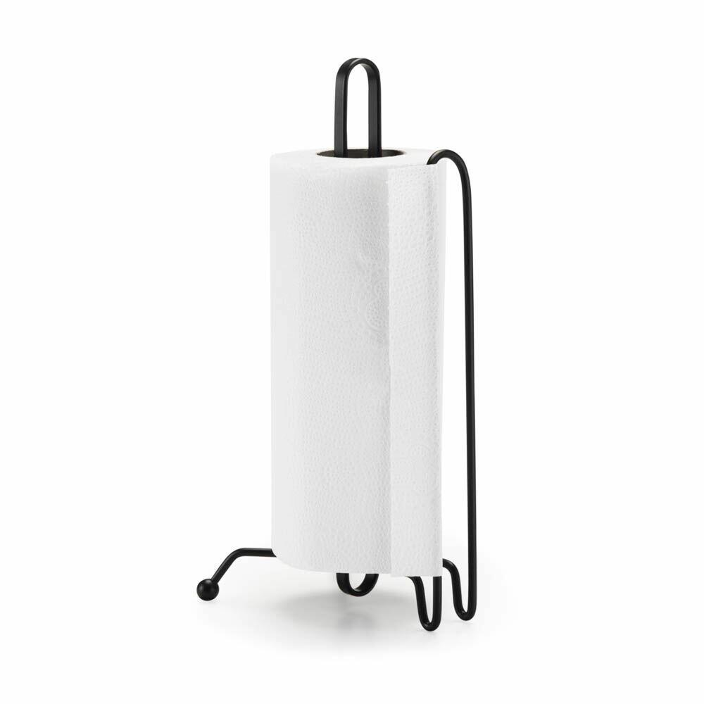 Suporte para Papel Toalha e Rolo Piatina Black Arthi