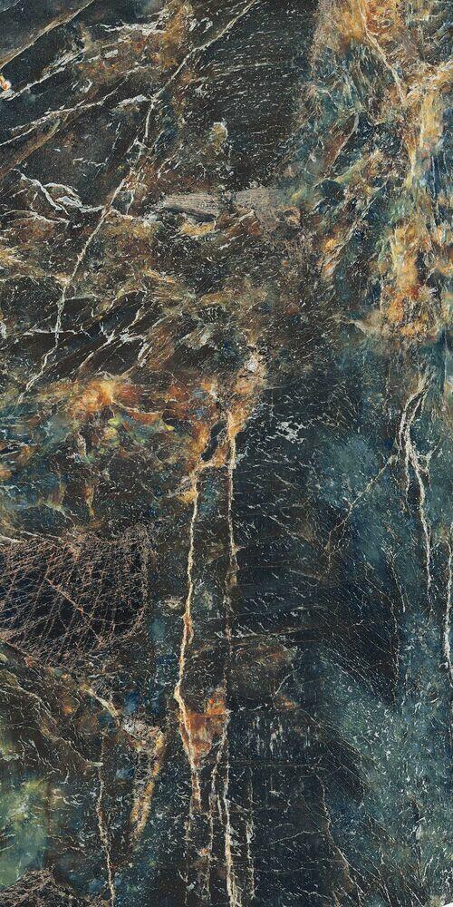 Porcelanato New Lambradorite Verde Retificado Polido 60x120 Málaga
