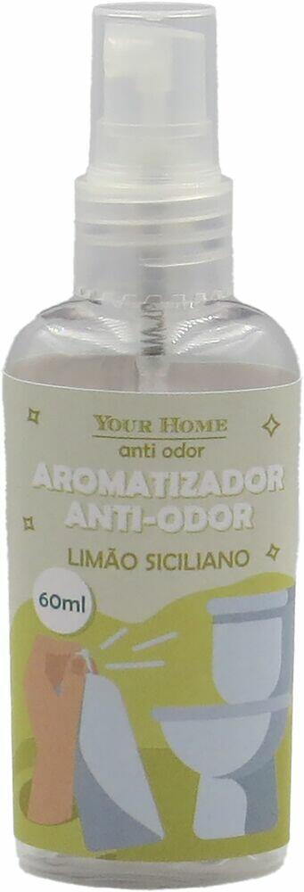Absorvedor de Odores Limão Siciliano 60ml  Aromar Perfumes