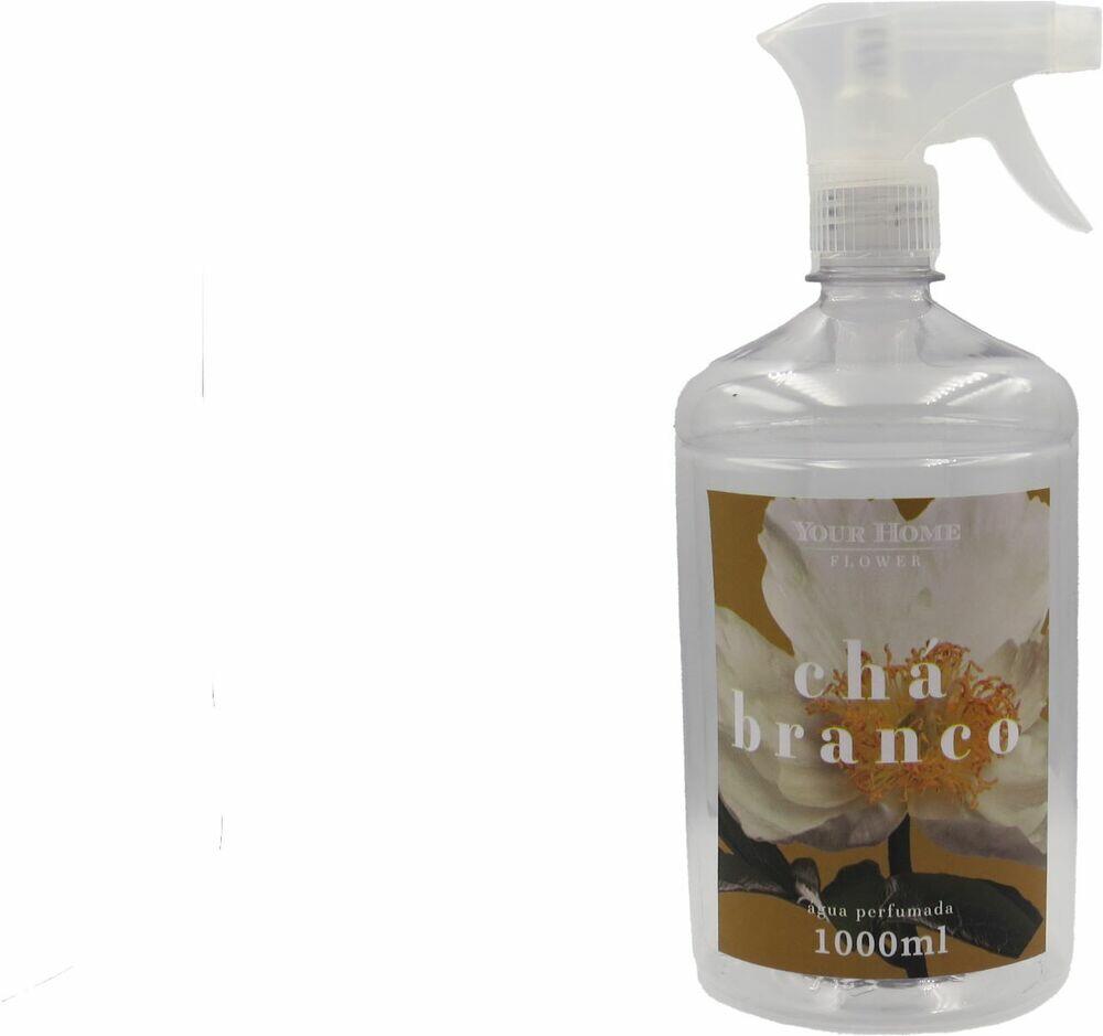 Água Perfumada Para Tecido Chá Branco 1000ml Aromar Perfumes