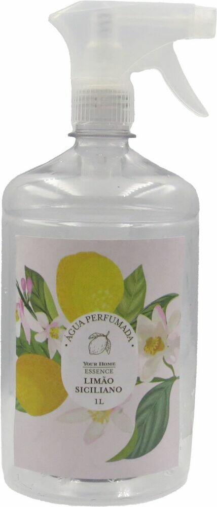 Água Perfumada Para Tecido Limão Siciliano 1000ml Aromar Perfumes