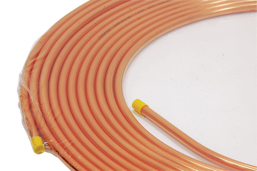 Tubo de Cobre Panqueca Refrigeração 6,35x0,79mm 1/4 Cobresul Metais