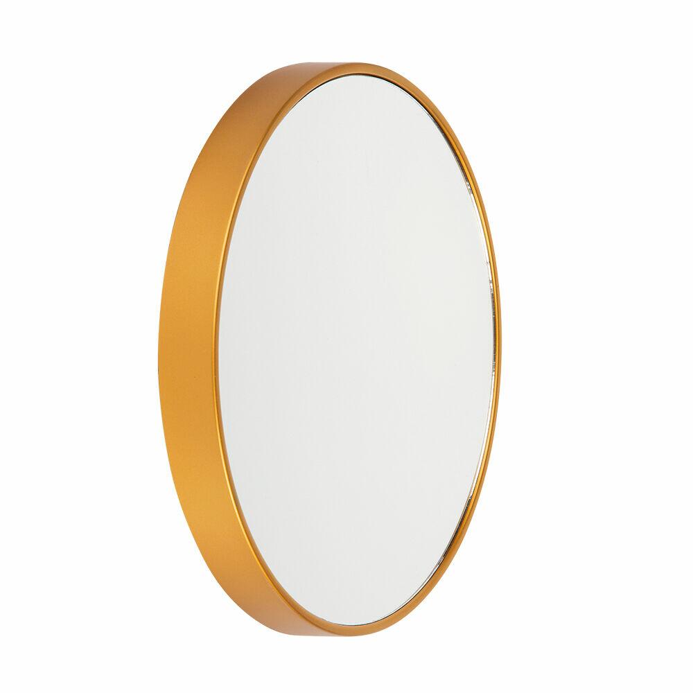 Espelho 31cm Gold Redondo Diagonal