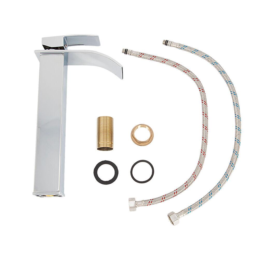 Misturador Monocomando Cascata Bica Alta Cromado 1/4 Volta Premium