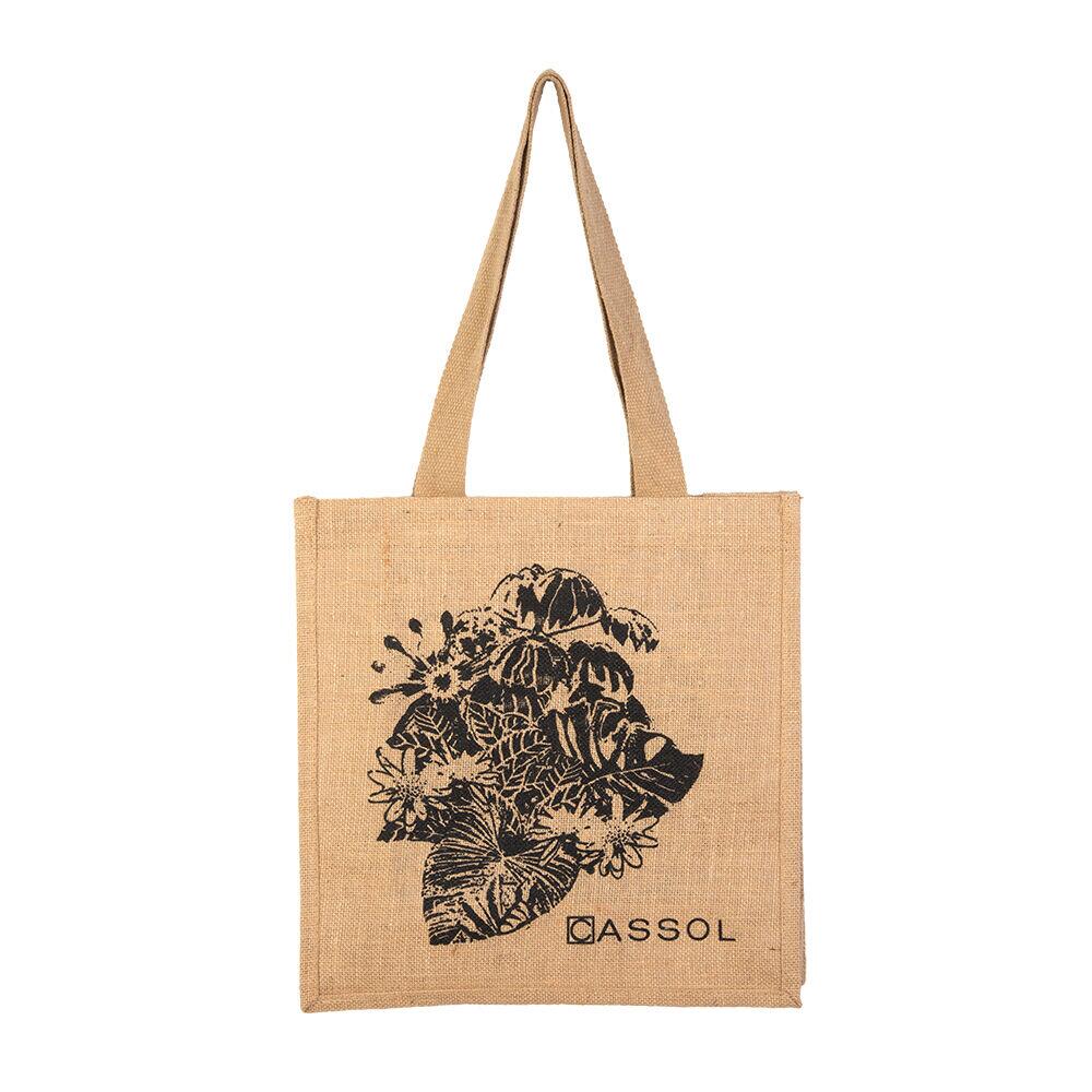Bolsa Comalca Flores 38cm Casa&ideia