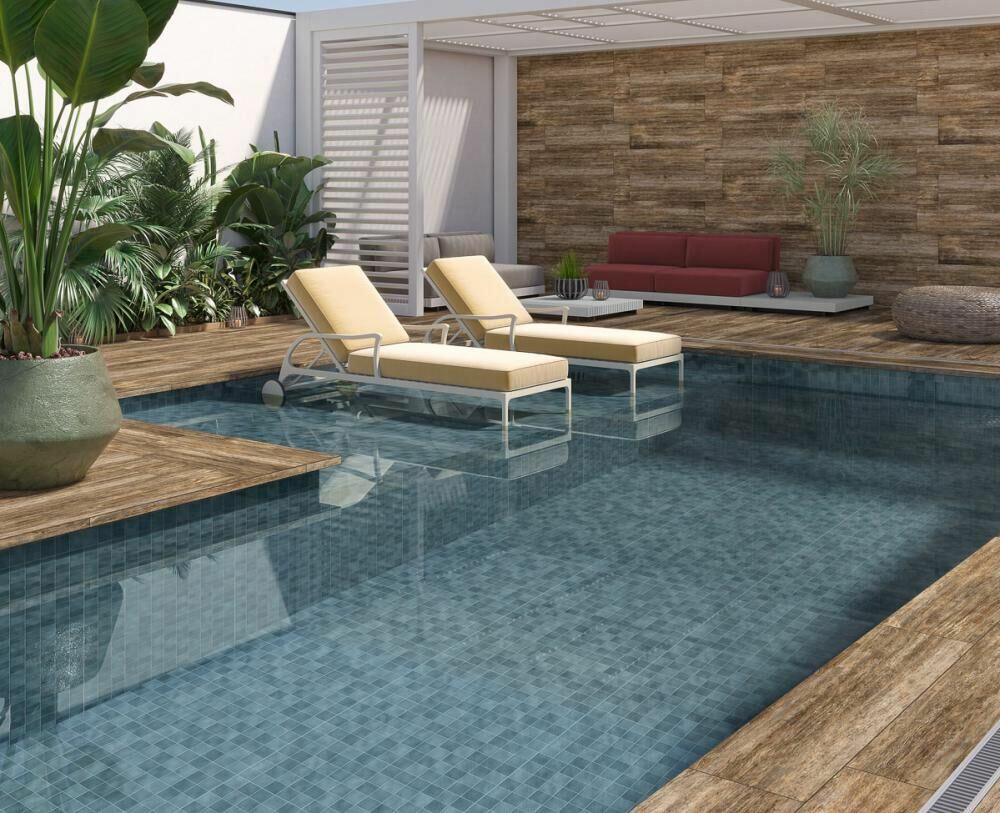 Piso Cerâmico Tracia Dry Tech Madeira Envelhecido Retificado Externo 27 x 110 Incefra