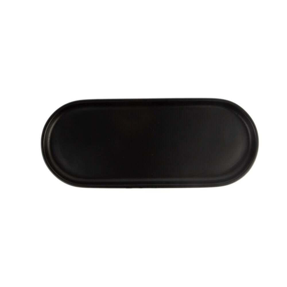 Bandeja Lumiah Preto 26,1x13,2cm Casa&ideia