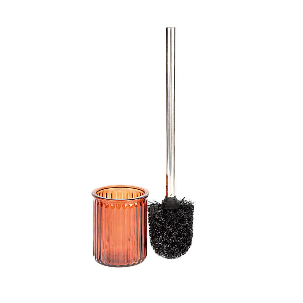 Escova Sanitária Vidro 8,8x36,5cm Ambar Casa&ideia