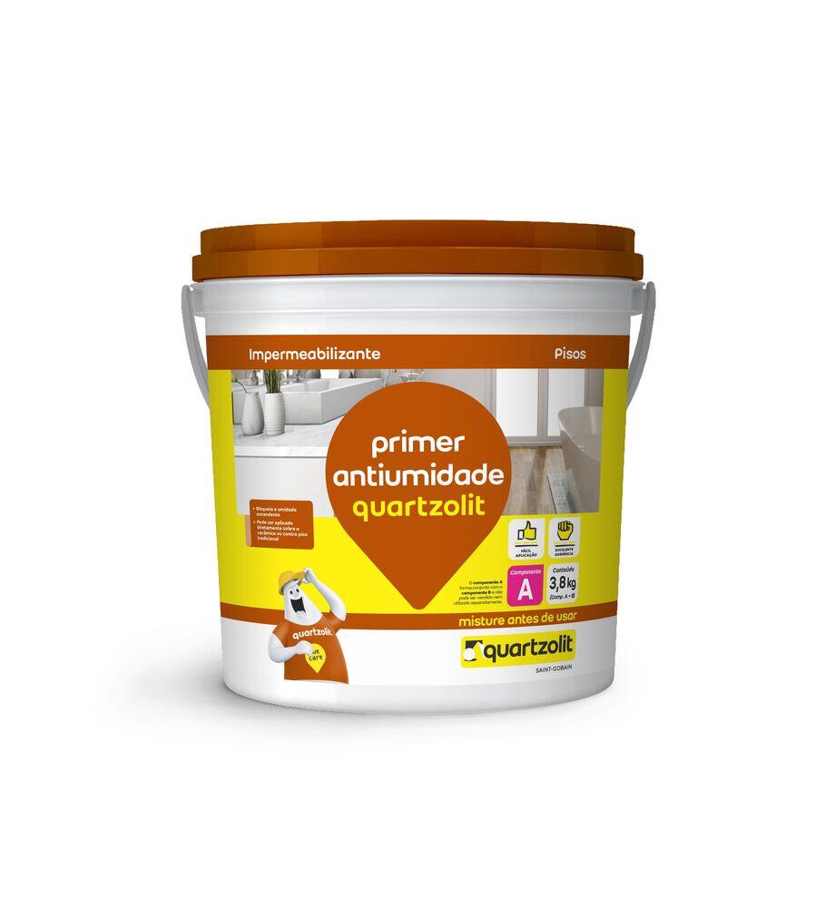 Primer 2,5kg Ru Antiumidade Marrom Quartzolit