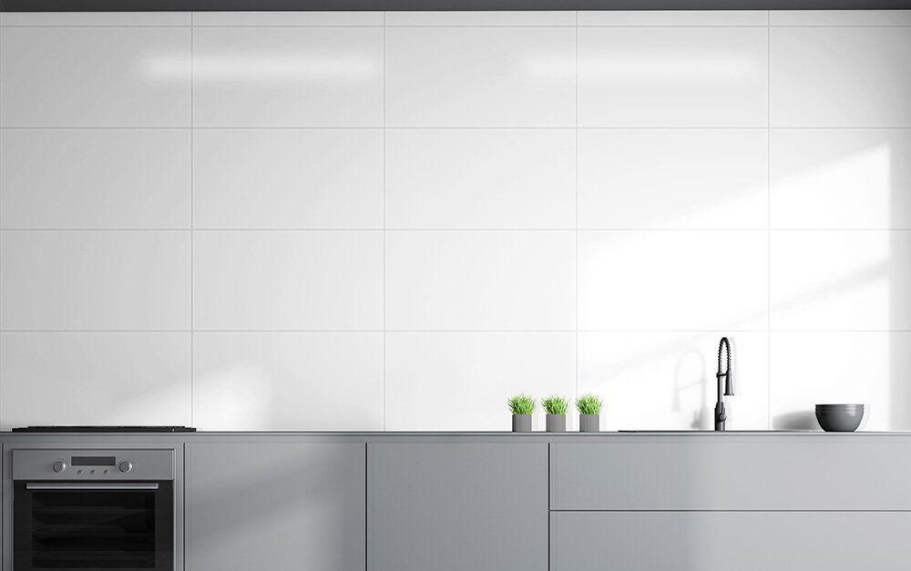 Piso Cerâmico Pr40001 Branco Retificado Polido 40x75 Ilhabella