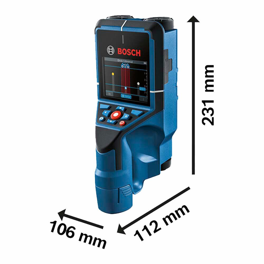 Detector e Scanner par 20cm D-tect 200 c Azul/preto Bosch