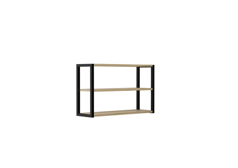 Estante Madeira Berlim Nogueira 3 Prateleiras 20x40x60cm Prat-k